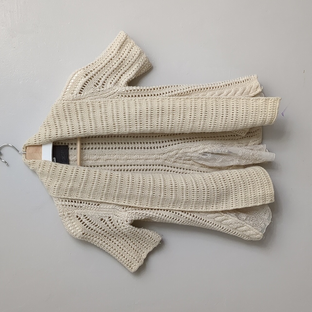 Guinevere By Anthropologie Open Cardigan
